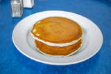 Golden Brown Pancakes with Butter & Syrup Breakfast