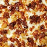 MAC & CHEESE PIZZA WITH BACON