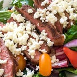 Steak Tips Greek Salad