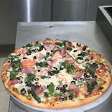 Prosciutto Rabe Pizza