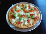 White Vegetable Pizza