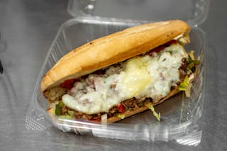 Classic Philly Cheesesteak Sandwich