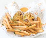 Surf 'N' Turf Wrap with fries