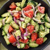 Roasted Greek Avocado Salad