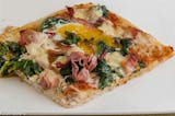 Foody Pesto Florentine Pizza