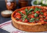 Deep Dish Chicken Tikka Masala Pizza