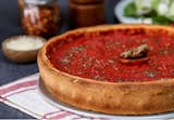 Deep Dish Classic Meat Pizza