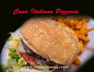 Mushroom & Swiss Cheeseburger