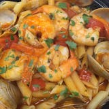 Lunch Shrimp & Clams Fra Diavolo
