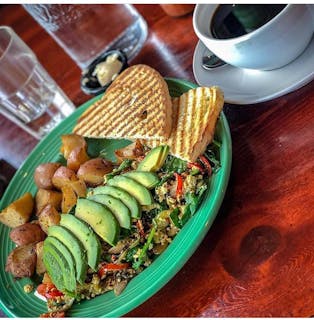 Veggie Omelette Breakfast
