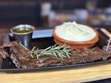 Churrasco con Pure de Papa
