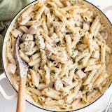 Garlic Chicken Penne Pasta