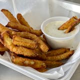 Pickle Fries with Ranch
