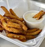 Pickle Fries with Ranch