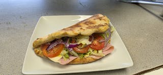 Italian hoagie foccacia