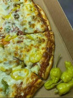 Mr. D's Super Delight 11-Topping Pizza