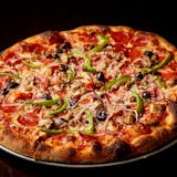 Veggie & Meat Supreme Pizza