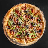 Veggie & Meat Supreme Pizza