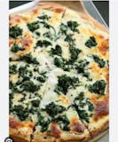 White Pizza with Spinach