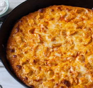 Buffalo Chicken Pan Pizza