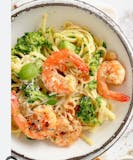 Shrimp, Broccoli, Garlic & Oil