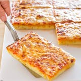 Square Cheese Pizza Slice