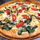 White Spinach Ricotta Gluten Free Crust Pizza