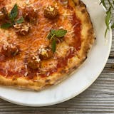Polpette Pomodoro Parmigiano Pizza