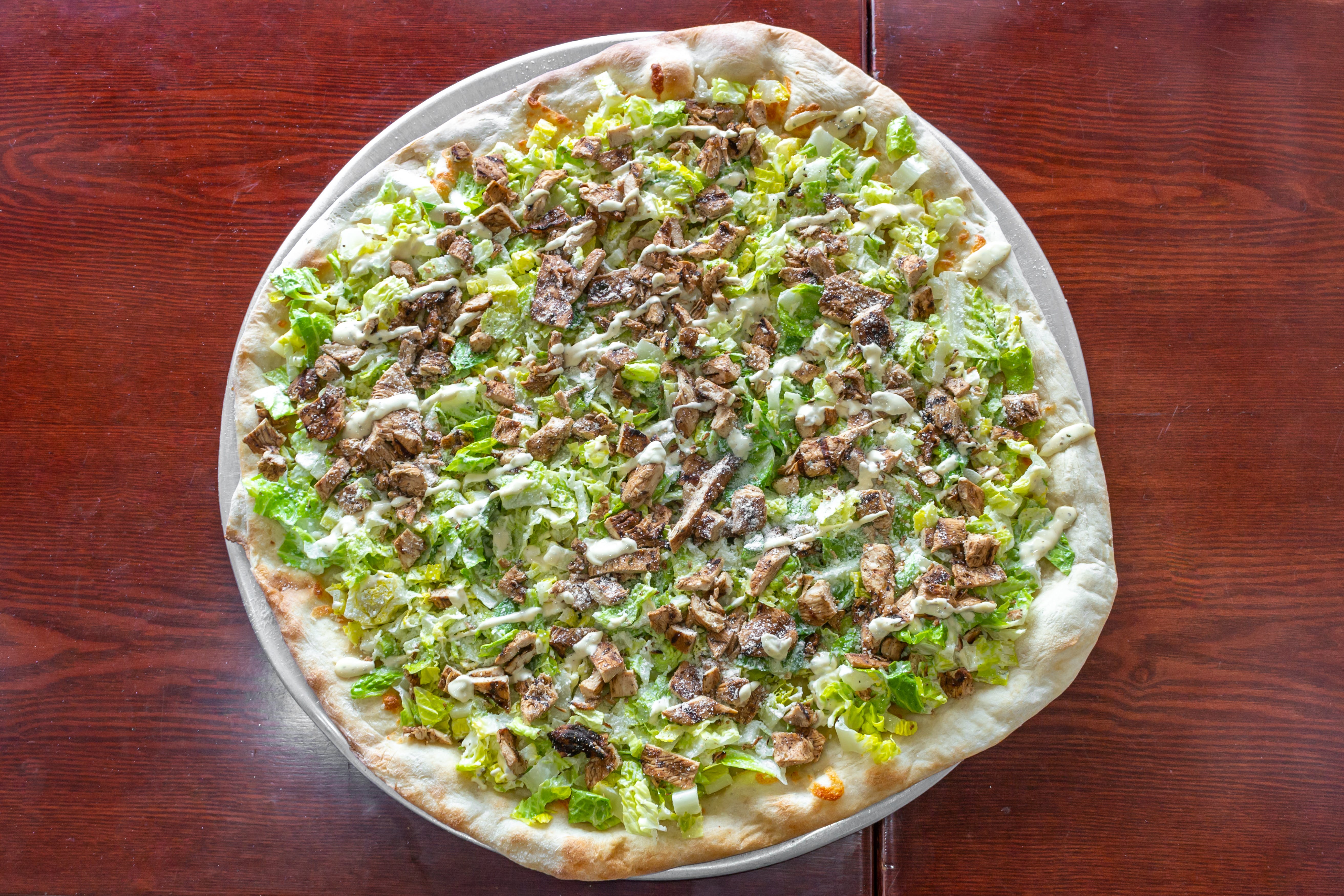 Grilled Chicken Caesar  Pizza