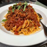 Pasta Bolognese with Meat Sauce