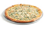 Spinach Alfredo Pizza