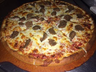 Meatball Pizza