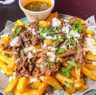 Board walk fries de Birria