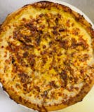 Chicken Bacon Alfredo Pizza