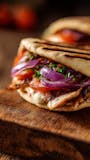 Gluten Free Grilled Pita with Grilled Chicken