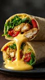 Honey Mustard Chicken Fingers Wrap