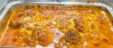 Lasagna with Homemade Meatballs