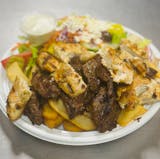 Steak Tip & Chicken Kabob Combo Dinner