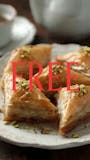 #3. Buy 2 Lg Pizzas & Get Free Baklava