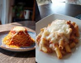 Pasta with Sauce & Cheese