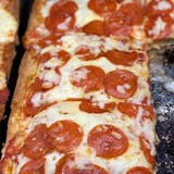 Sicilian Pepperoni Pizza Slice