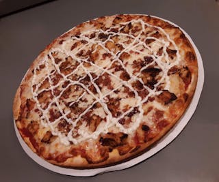 Chicken Bacon Ranch Pizza