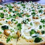 Broccoli Chicken Pizza