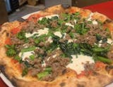 Salsiccia e Broccoli Rabe Pizza