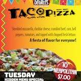 Taco Pizza Tuesday Lunch