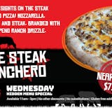 Steak Ranchero Pizza Wednesday Lunch
