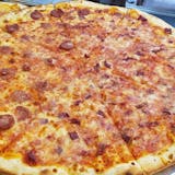 5. Bacon with Sausage Pizza