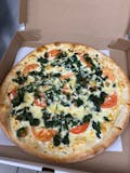 Hand Tossed Spinach Pizza