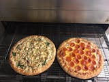 Two Medium Pizzas with Two Toppings Specials