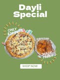 Pizza and wings Special